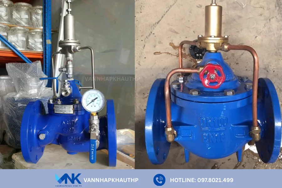 Van an toàn dùng trong các hệ thống thủy lực