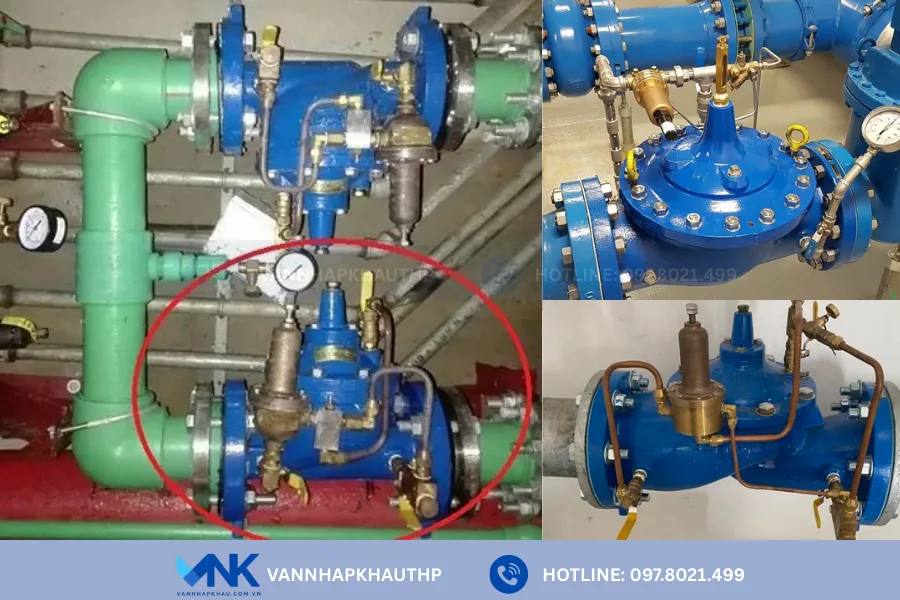 Ứng dụng của van thủy lực trong hệ thống