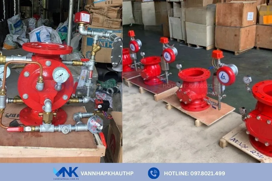 Van báo động dạng khô dùng cho nhiệt độ dưới 4 độ C