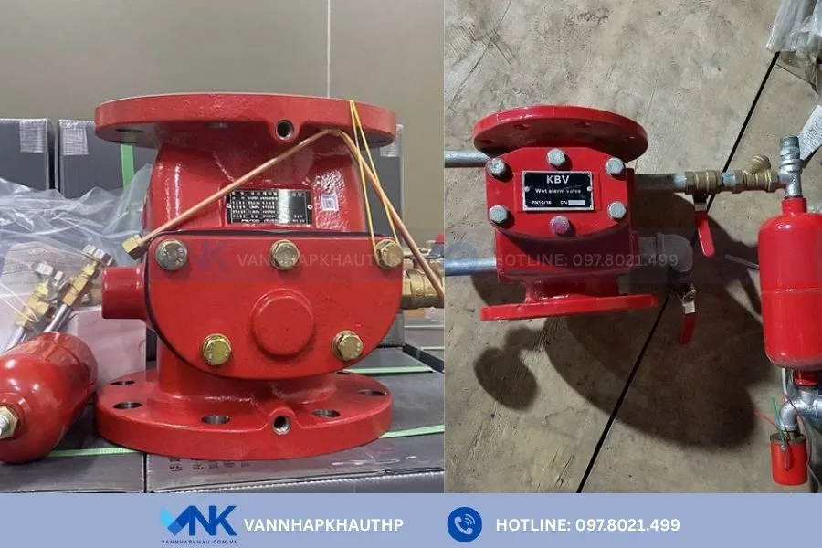 Van báo cháy dùng cho hệ nước