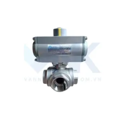 Van bi 3 ngã điều khiển khí nén