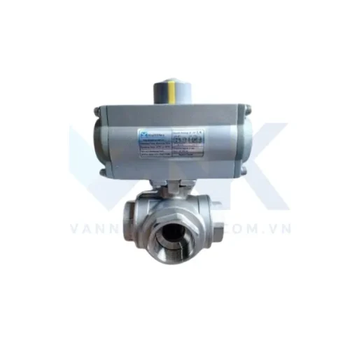 Van bi 3 ngã điều khiển khí nén