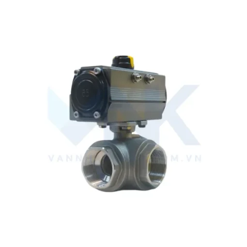 Van bi 3 ngã điều khiển khí nén