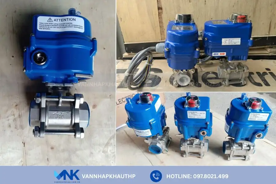 Van bi điều khiển điện đến từ Hàn Quốc