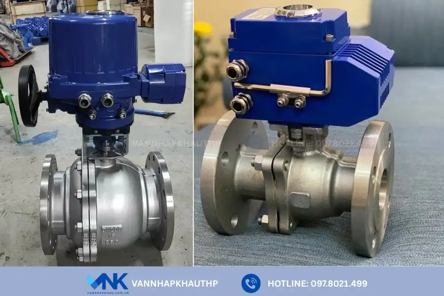 Van bi điện Hàn Quốc nổi bật với chức năng đóng hoặc mở hoàn toàn