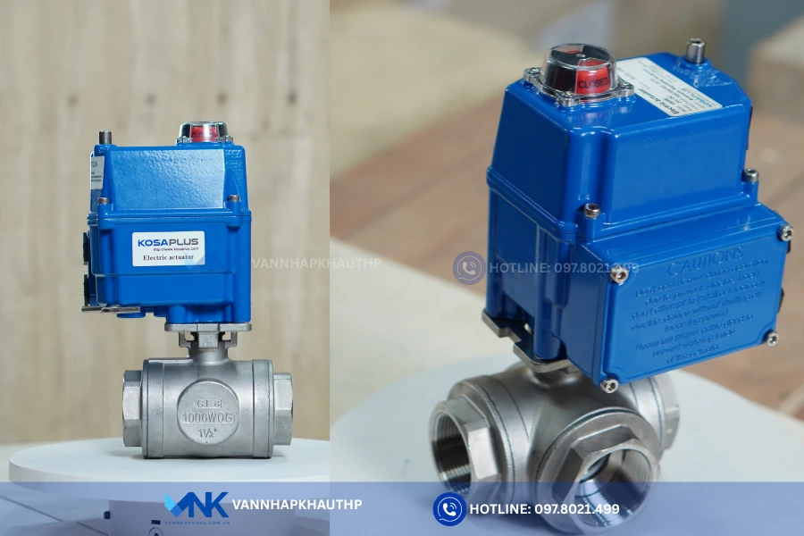 Hình ảnh van bi điều khiển điện Kosaplus3