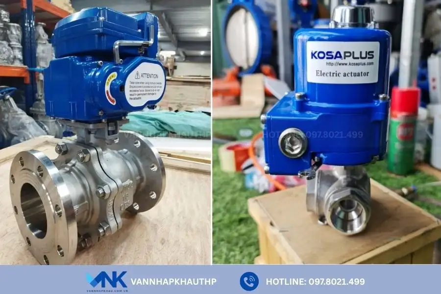 Van bi điều khiển bằng điện Kosaplus nhập khẩu Hàn Quốc