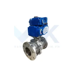 Van bi điều khiển điện lắp mặt bích