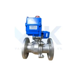 Van bi điều khiển điện lắp mặt bích