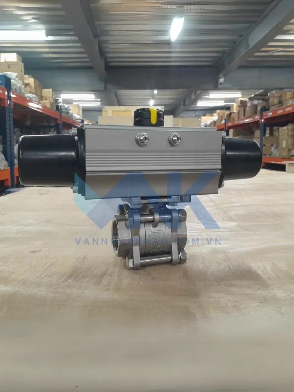 Van bi điều khiển khí nén 3 thân tác động đơn