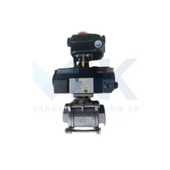 Van bi điều khiển khí nén lắp van điện từ khí nén
