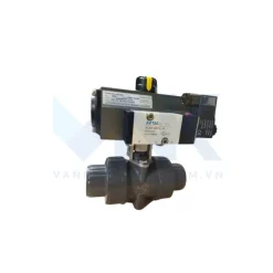 Van bi điều khiển khí nén lắp van điện từ khí nén