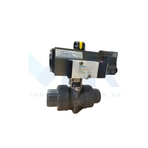 Van bi điều khiển khí nén lắp van điện từ khí nén