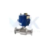 Van bi inox vi sinh điều khiển điện