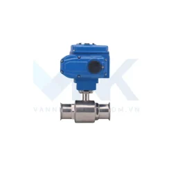 Van bi inox vi sinh điều khiển điện