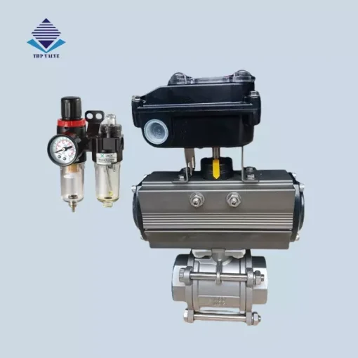Van bi khí nén lắp bộ lọc khí nén