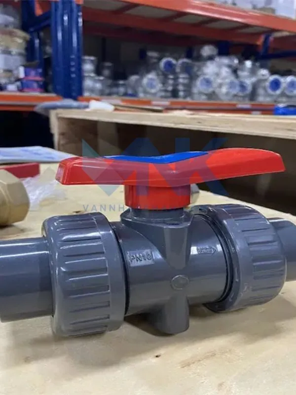 Van bi nhựa rắc co đôi thích hợp hệ thống đường ống nhỏ