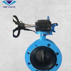 van bướm điều khiển điện hai mặt bích 1a