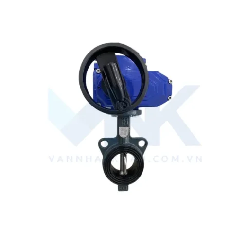 Van bướm điều khiển điện tay quay