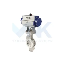 Van bướm điều khiển khí nén chịu nhiệt