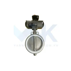Van bướm điều khiển khí nén kèm công tác giám sát hành trình