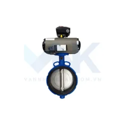 Van bướm điều khiển khí nén kèm công tác giám sát hành trình