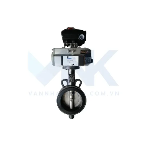 Van bướm điều khiển khí nén kèm công tác giám sát hành trình
