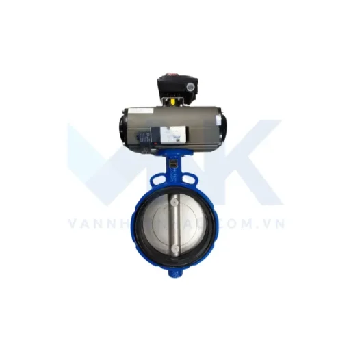 Van bướm điều khiển khí nén kèm công tác giám sát hành trình