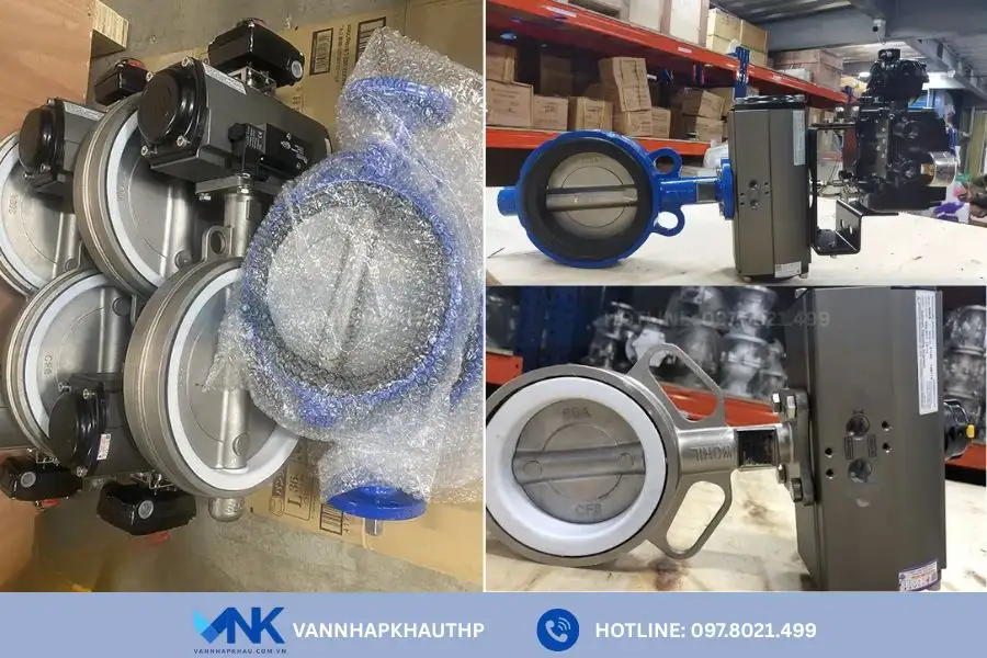 Những ưu điểm của van bướm khí nén Hàn Quốc Kosaplus