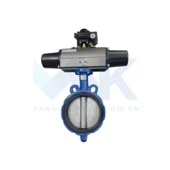 Van bướm điều khiển khí nén tác động đơn