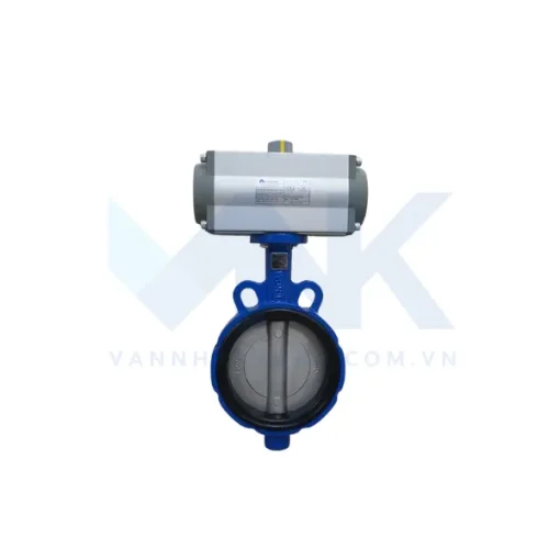 Van bướm điều khiển khí nén tác động kép