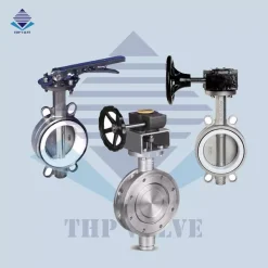 Van bướm đồng tâm inox