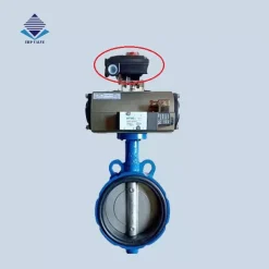 Van bướm kèm công tắc giám sát hành trình đóng, mở