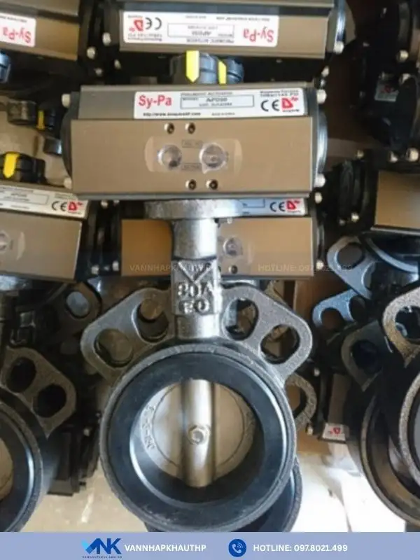 Van bướm khí nén Hàn Quốc Sypa
