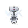 Van bướm khí nén inox