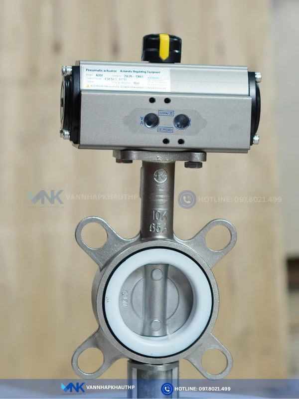 Van bướm khí nén Kosaplus Hàn Quốc