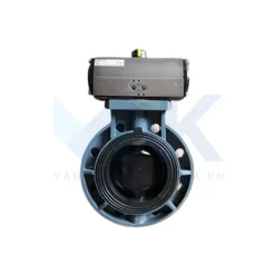 Van bướm nhựa điều khiển khí nén