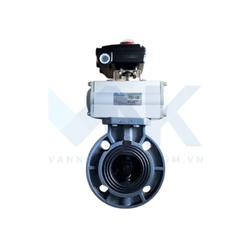 Van bướm nhựa điều khiển khí nén