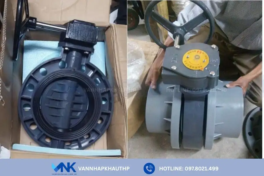 Địa chỉ để mua van bướm vô lăng bằng nhựa chính hãng