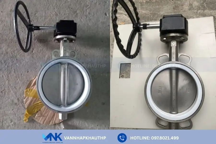 Van bướm vô lăng YDK inox chống ăn mòn