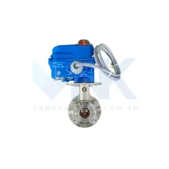 Van bướm vi sinh điều khiển điện