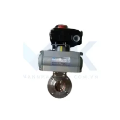 Van bướm vi sinh điều khiển khí nén