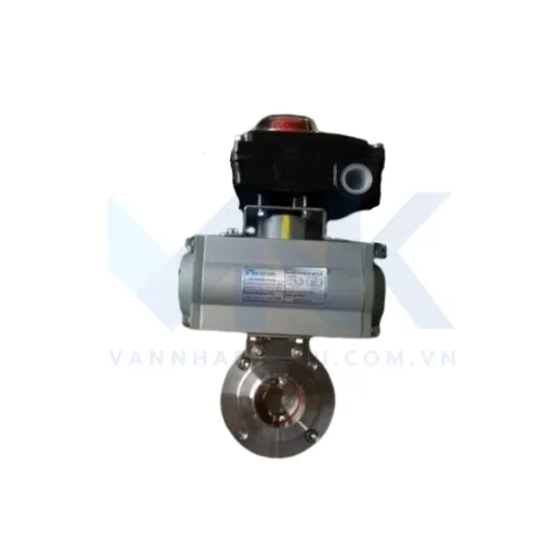 Van bướm vi sinh điều khiển khí nén