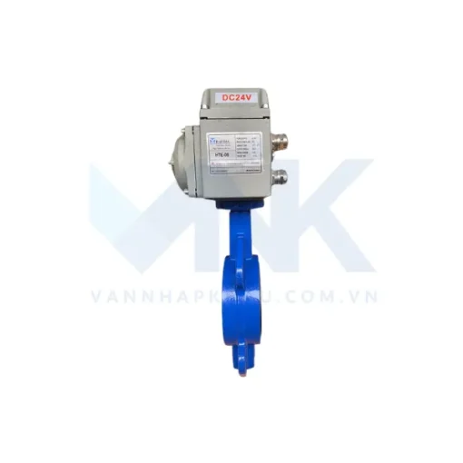 Van bướm wafer điều khiển điện