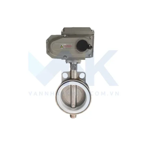 Van bướm wafer điều khiển điện