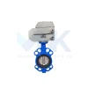 Van bướm wafer điều khiển điện