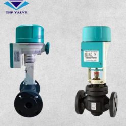 van cầu điều khiển điện lắp bích 1a