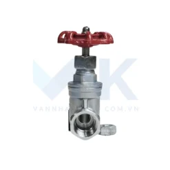 Van cổng inox ren