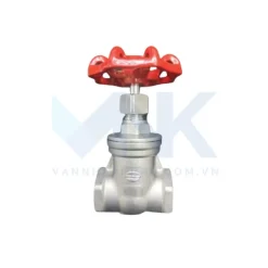 Van cổng inox ren