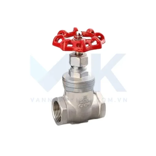 Van cổng inox ren